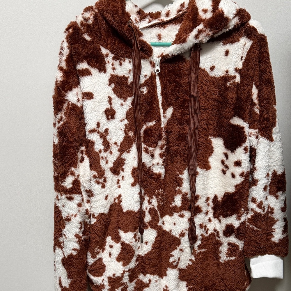 Brown and White Jacket